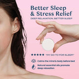 Body Restore Shower Steamers with 100% Natural Essential Oil Rose Shower 6ct - New