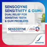 Sensodyne Sensitivity Gum and Enamel Mint Toothpaste 2.3oz/3pk - Imperfect Box