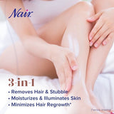 Nair Hair Remover Beauty Treatment Charcoal Clay Leg Mask 8.0oz - New