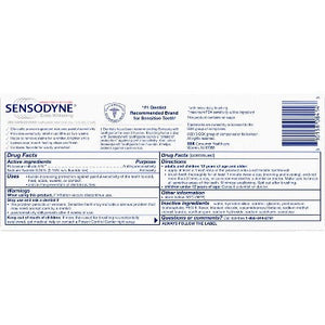 Sensodyne Extra Whitening Toothpaste 2pk - Missing Box