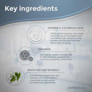 Calm Cool + Corrected Ceramide C Ferulic Acid + E Brightening - Imperfect Box