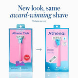 Athena Women's 5 Blade Reusable Razor Kit Pool Party - Imperfect Box