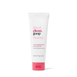 good.clean.goop beauty The Powerscrub Scalp Detox Shampoo with Amino Acid Acai Berry 4oz - New