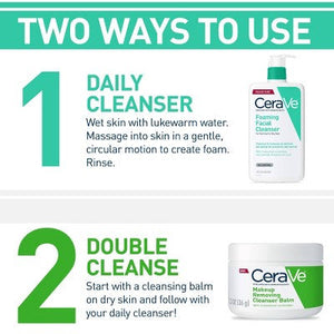 CeraVe Foaming Face Wash with Hyaluronic Acid and Niacinamide for Oily Skin 16 fl oz - Imperfect Container