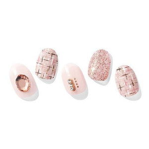 Ohora Gel Nail Gem Line Coco Tweed 30ct - New