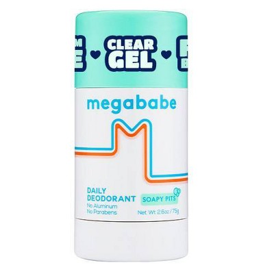 Megababe Soapy Pits Daily Solid Deodorant 2.6oz - New