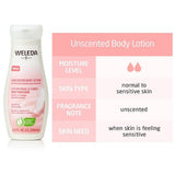 Weleda Unscented Body Lotion 6.8 fl oz - New