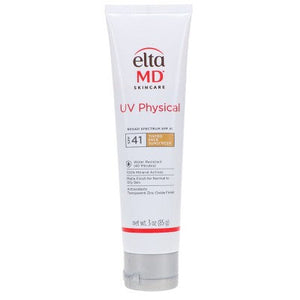 EltaMD UV Physical Broad Spectrum SPF 41 Lightly Tinted Facial 3 oz - Imperfect Box