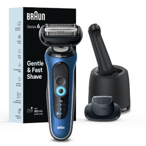 Braun Series 6-6172cc Rechargeable Wet & Dry Shaver + Smart Care Center - New