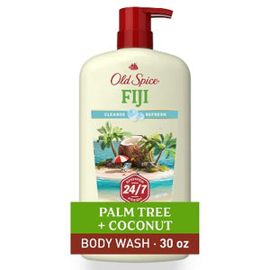 Old Spice Men's Body Wash Fresh/Tropical Scent 30 fl oz - Imperfect Container