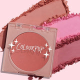ColourPop Pressed Powder Blush Prairie Air 0.21oz - Imperfect Box