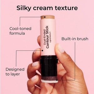 MCoBeauty Dual-Ended Contour Stick Medium/Dark 0.5oz - New