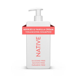 Native Berries; Vanilla Cream Volumizing Shampoo 16.5 fl oz - Imperfect Container