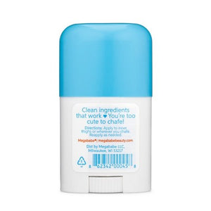 Megababe Thigh Rescue Lotion Anti-Chafe Stick Trial Size Pomegranate/Citrus Scent 0.81oz - Imperfect Container