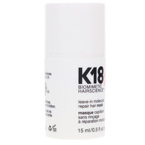 K18 Leave-In Molecular Repair Hair Mask 0.5 oz - Imperfect Box