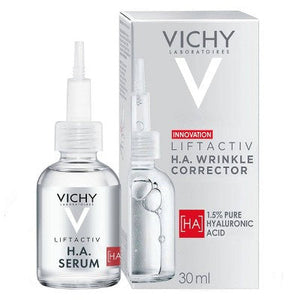 Vichy LiftActiv 1.5% Hyaluronic Acid Wrinkle Corrector Face Serum; Vitamin C  1.01 fl oz - New