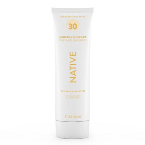 Native Mineral Sunscreen Coconut & Pineapple SPF 30 5 fl oz - Imperfect Container