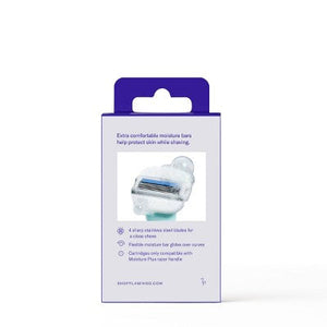 Flamingo Moisture Plus Women's Razor Blade Refills 4ct - New