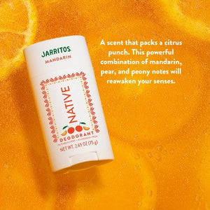 Native Deodorant for Women & Men Limited Edition Jarritos Mandarin 2.65oz - New