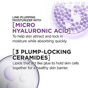L'Oreal Paris Revitalift Hyaluronic Acid Plumping Hydrating Water Cream 1.7oz - Imperfect Box