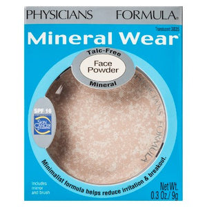 Physicians Formula Mineral Wear Pressed Powder Light Beige 0.3oz - Imperfect Box