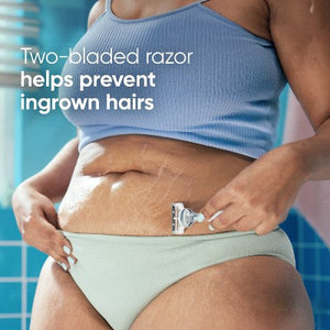 Venus for Pubic Hair & Skin Women's Razor Blade Refills 4ct - Imperfect Box