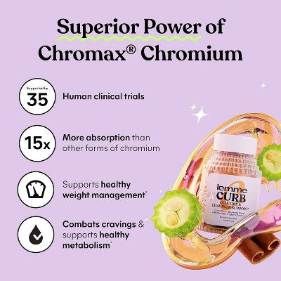 Lemme Curb Glucose and Cravings Support Capsules 60ct - New