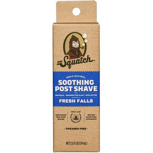 DR. SQUATCH Men's Natural Soothing Post Shave Fresh Falls 2.5 fl oz - Imperfect Box