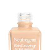 Neutrogena Skin Clearing Oil-Free Liquid Foundation with Salicylic Acid 30 Buff 1 fl oz - Imperfect Container