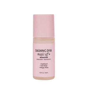 Dashing Diva Gel Xtend Starter Kit Magic Off + Remover Bundle Medium Round 60ct - Imperfect Box