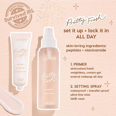 ColourPop Pretty Fresh Setting Mist Lock It In 3.55 fl oz - Missing Box
