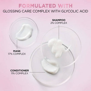 L'Oreal Paris EverPure Sulfate Free Glossing Conditioner with Glycolic Acid 6.8 fl oz - New