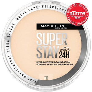 Maybelline Super Stay Matte 24HR Hybrid Pressed Powder Foundation 110 0.21 oz - New
