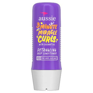 Aussie 3 Minutes Miracle Curls Detangling Deep Conditioner  8 fl oz - New