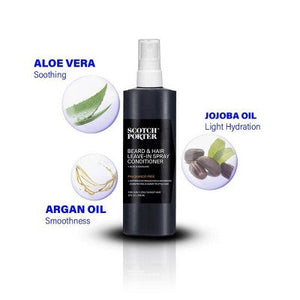 Scotch Porter Leave In Beard Conditioner Spray 8 fl oz - Imperfect Container