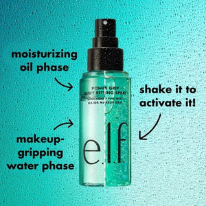 e.l.f. Power Grip Dewy Setting Spray 2.7 fl oz - Imperfect Container