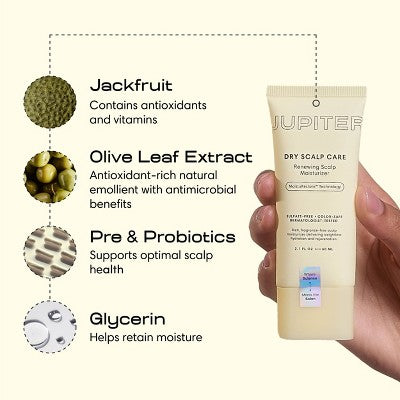 Jupiter Dry Scalp Care Renewing Scalp Moisturizer 2.1 fl oz Imperfect Container