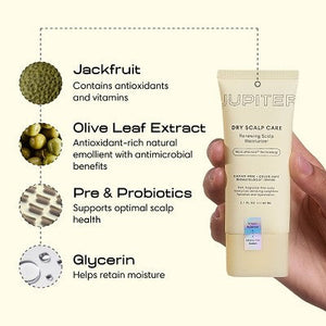 Jupiter Dry Scalp Care Renewing Scalp Moisturizer  2.1 fl oz - Imperfect Container