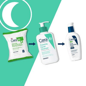CeraVe Foaming Face Wash with Hyaluronic Acid and Niacinamide for Oily Skin 16 fl oz - Imperfect Container