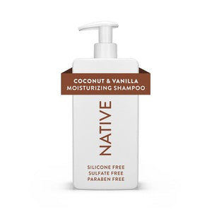 Native Coconut & Vanilla Moisturizing Shampoo 16.5 fl oz - Imperfect Container