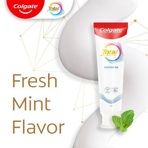 Colgate Total Active Prevention Whitening Toothpaste Mint 5.1oz/2pk - Imperfect Box