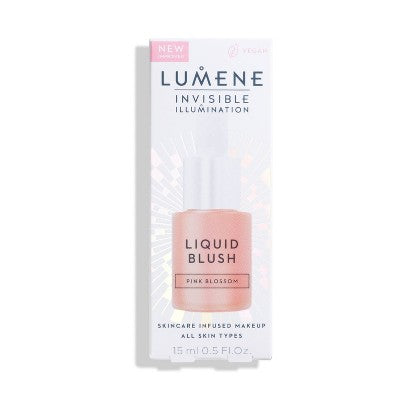 Lumene Invisible Illumination Liquid Blush Pink Blossom 0.5 fl oz