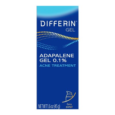 Differin Retinoid Acne Treatment Adapalene Gel 0.1% 45g