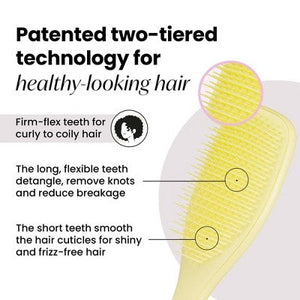 Tangle Teezer Plant Brush Naturally Curly Detangling Hair Brush - Imperfect Box