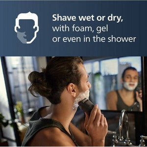 Philips Norelco Wet & Dry Men's Rechargeable Electric Shaver 2400 X3001/90 - Imperfect Box