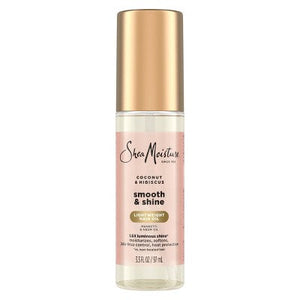 SheaMoisture Coconut and Hibiscus Smooth + Shine Hair Oil 3.3 fl oz - New