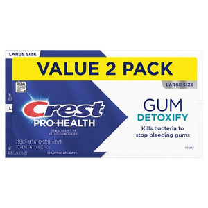 Crest Pro-Health Gum Detoxify Deep Clean Toothpaste 4.8oz/2pk - Missing Box