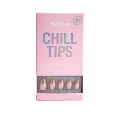 Chillhouse Chill Tips Press-On Fake Nails - Raise a Glass 24ct - New