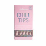 Chillhouse Chill Tips Press-On Fake Nails - Raise a Glass 24ct - New
