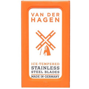 Van der Hagen Double Edge Steel Razor Blades - 5ct